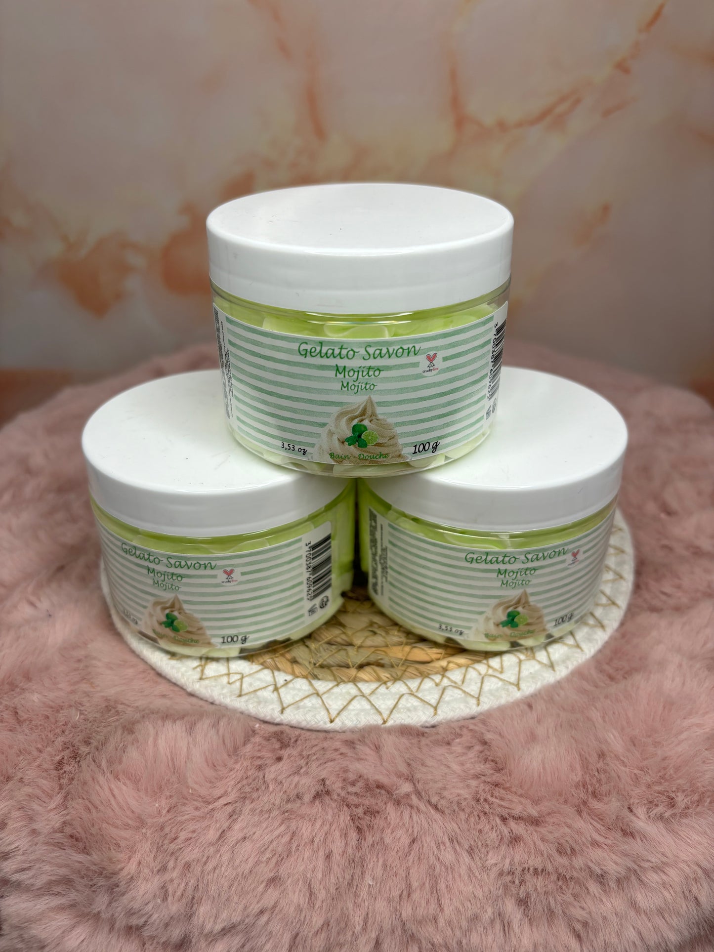 Crème de douche et bain mojito 100g
