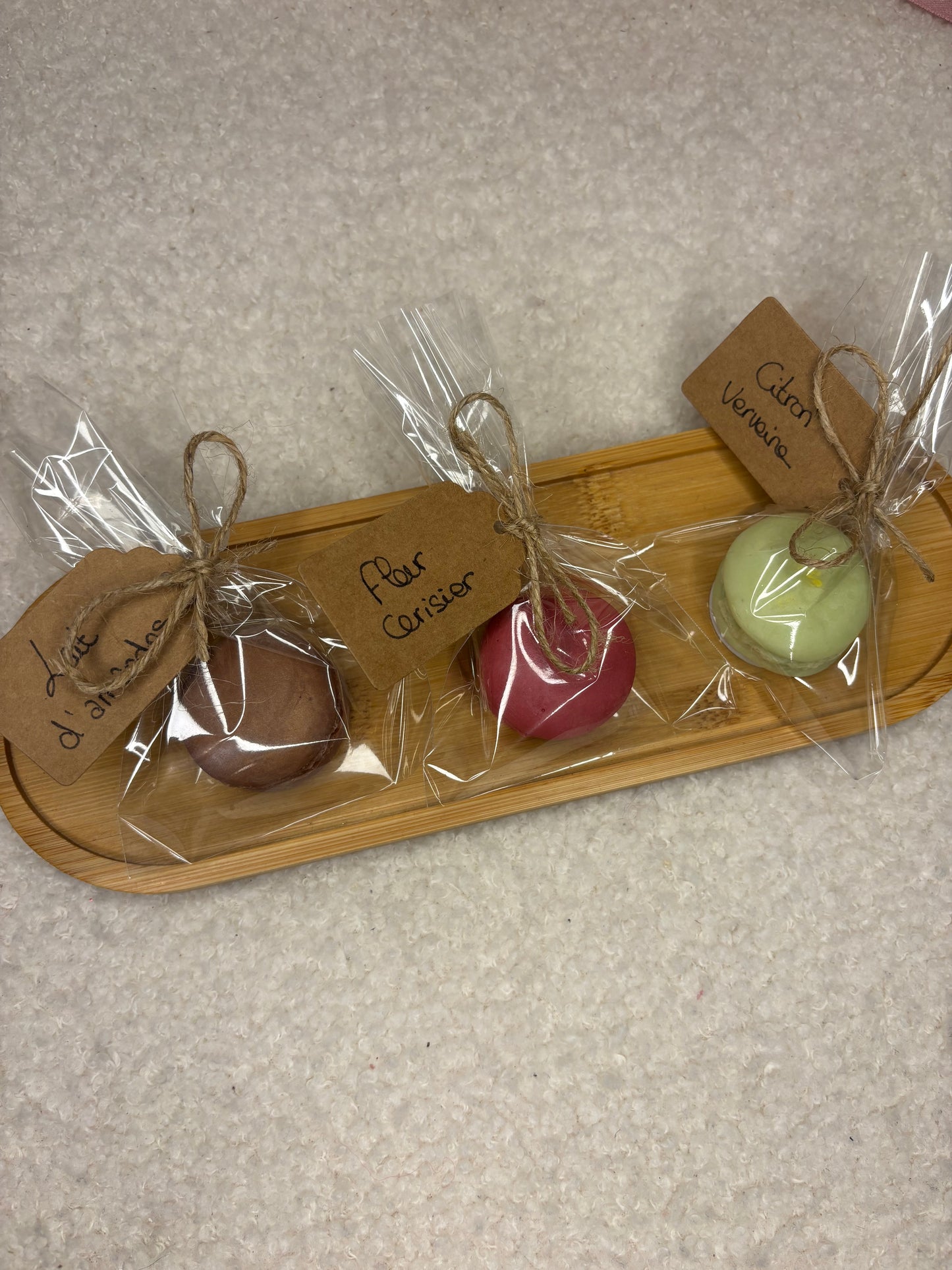 Savons macaron 15g