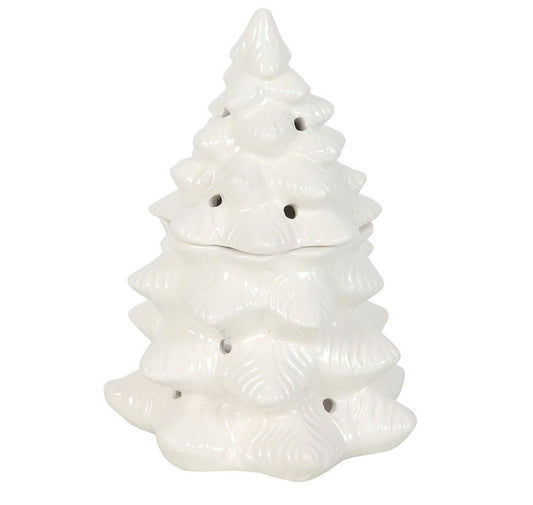 Sapin Noël blanc