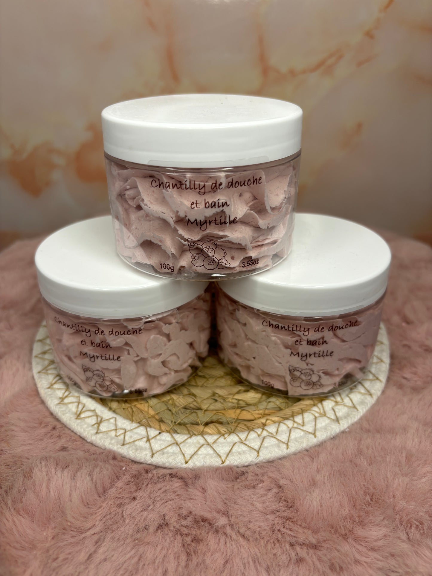 Crème de douche et bain myrtille 100g