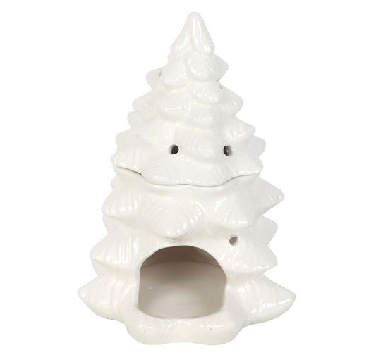 Sapin Noël blanc