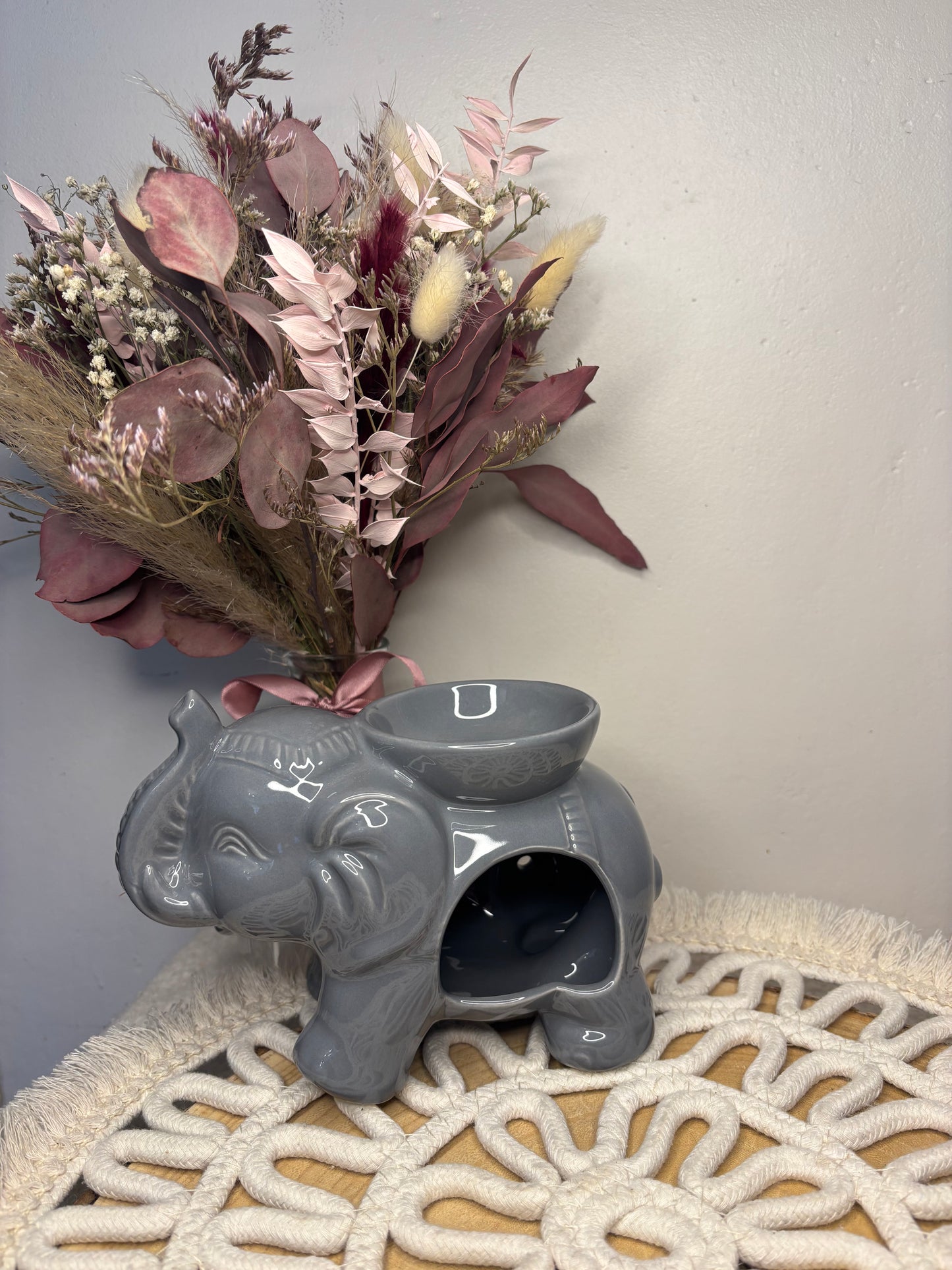 Brûleur éléphant gris