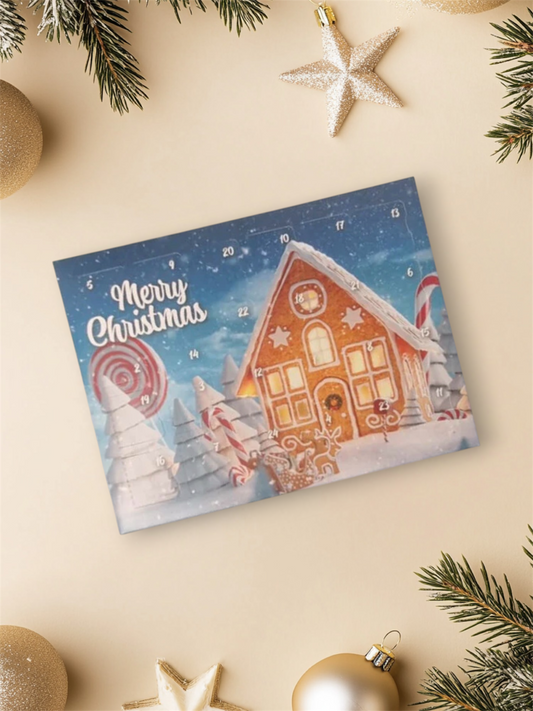 Calendrier de l’avent 100% fondants 24 cases sapin 🌲