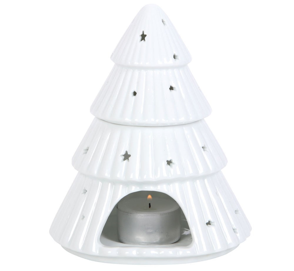 Sapin Noël blanc