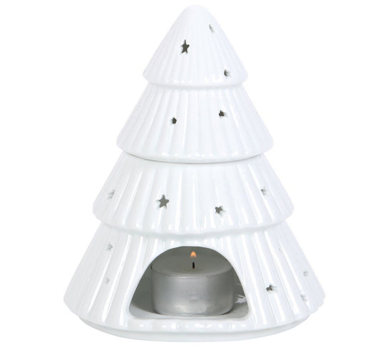Sapin Noël blanc