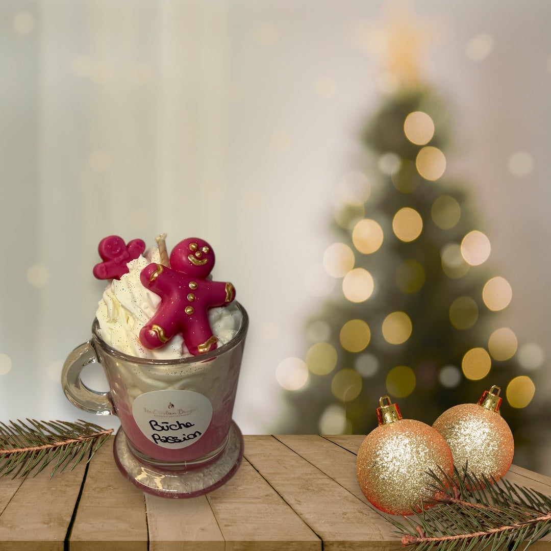 Mini Bûche passion framboise ❤️‍🔥