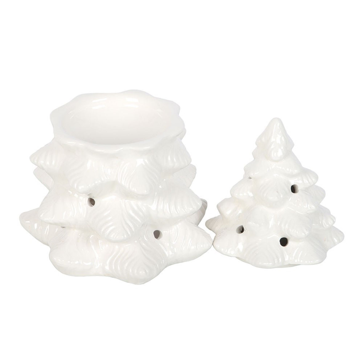Sapin Noël blanc
