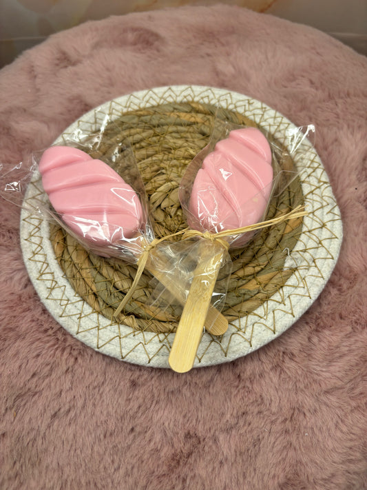 Mini sucette savon 45g framboise